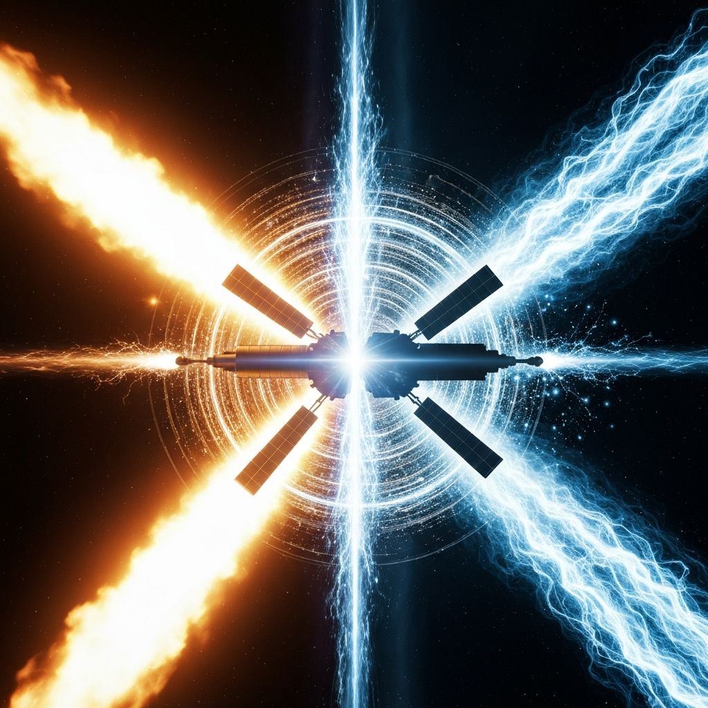 Chemical to nuclear electric propulsion transition